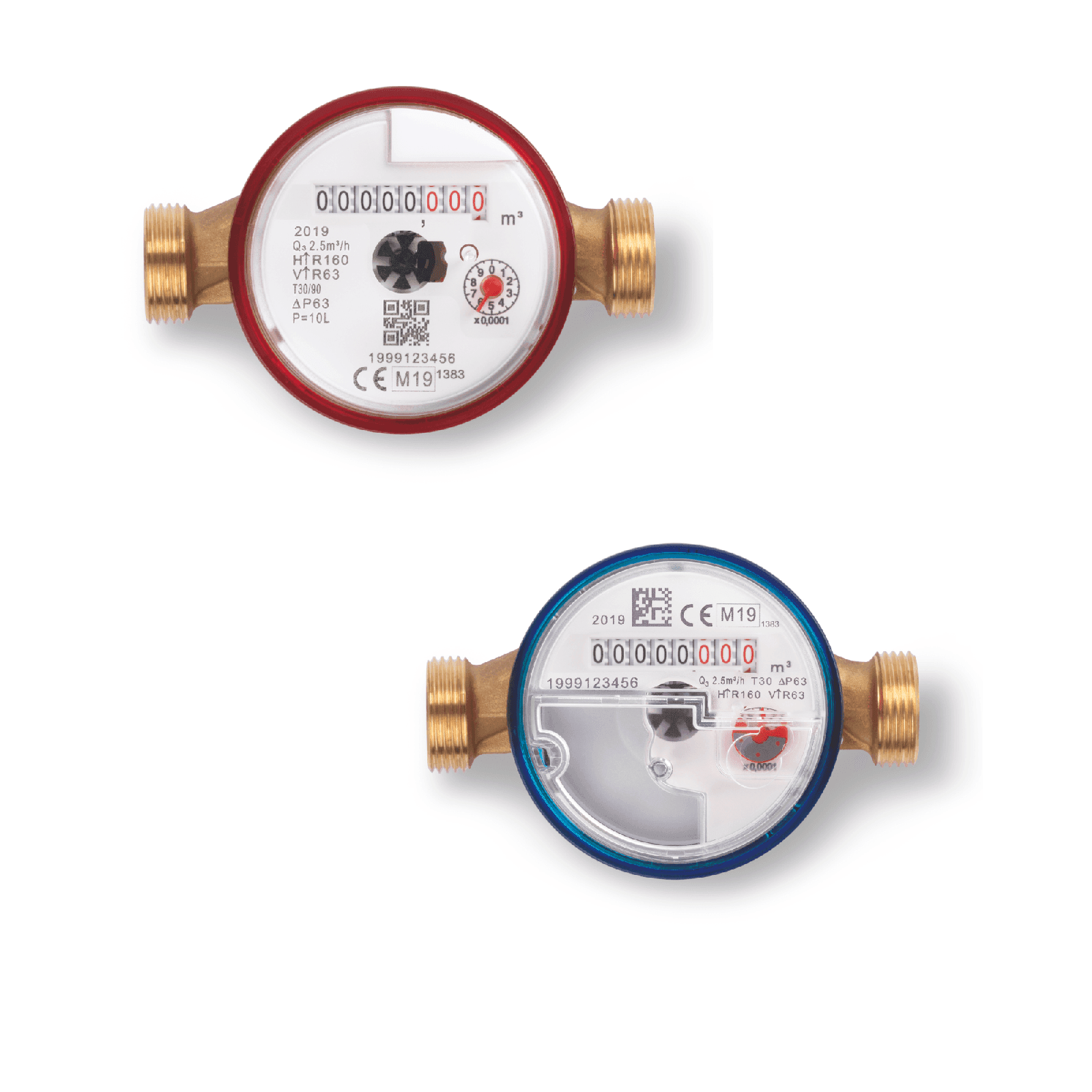 KABLOLU KABLOSUZ SJ PLUS-EVO SICAK VE SOĞUK SU SAYAÇLARI